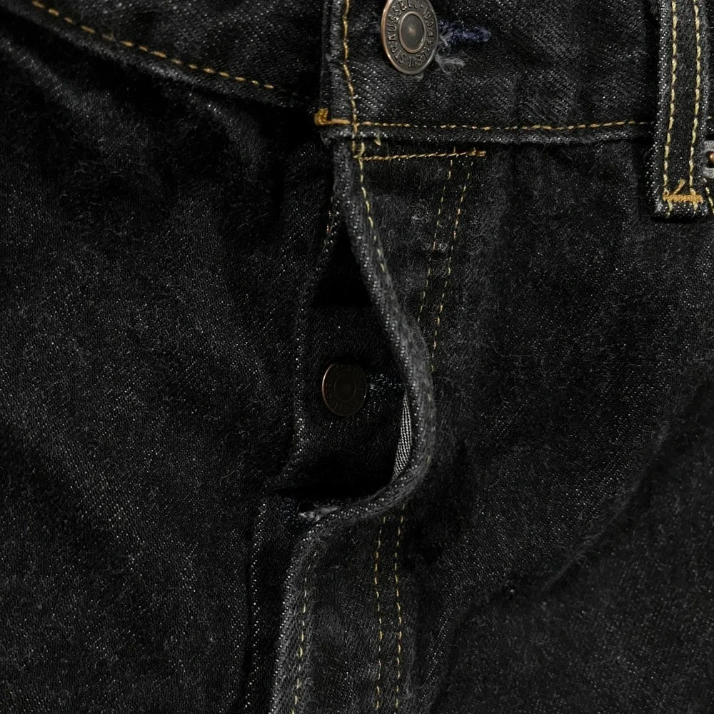 Levis 501XX Jeans Mens‎ 34x29* Black Red Tab Straight Leg Y2K Retro Western